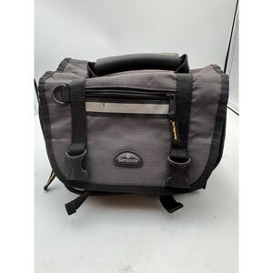 Samsonite Grey Black Ripstop Camera Gear Bag with Padded Handle and Mounts